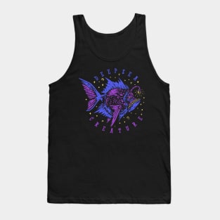 deep sea fish vintage Tank Top